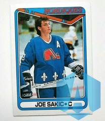 JOE SAKIC 1990-91 Topps #384 NORDIQUES